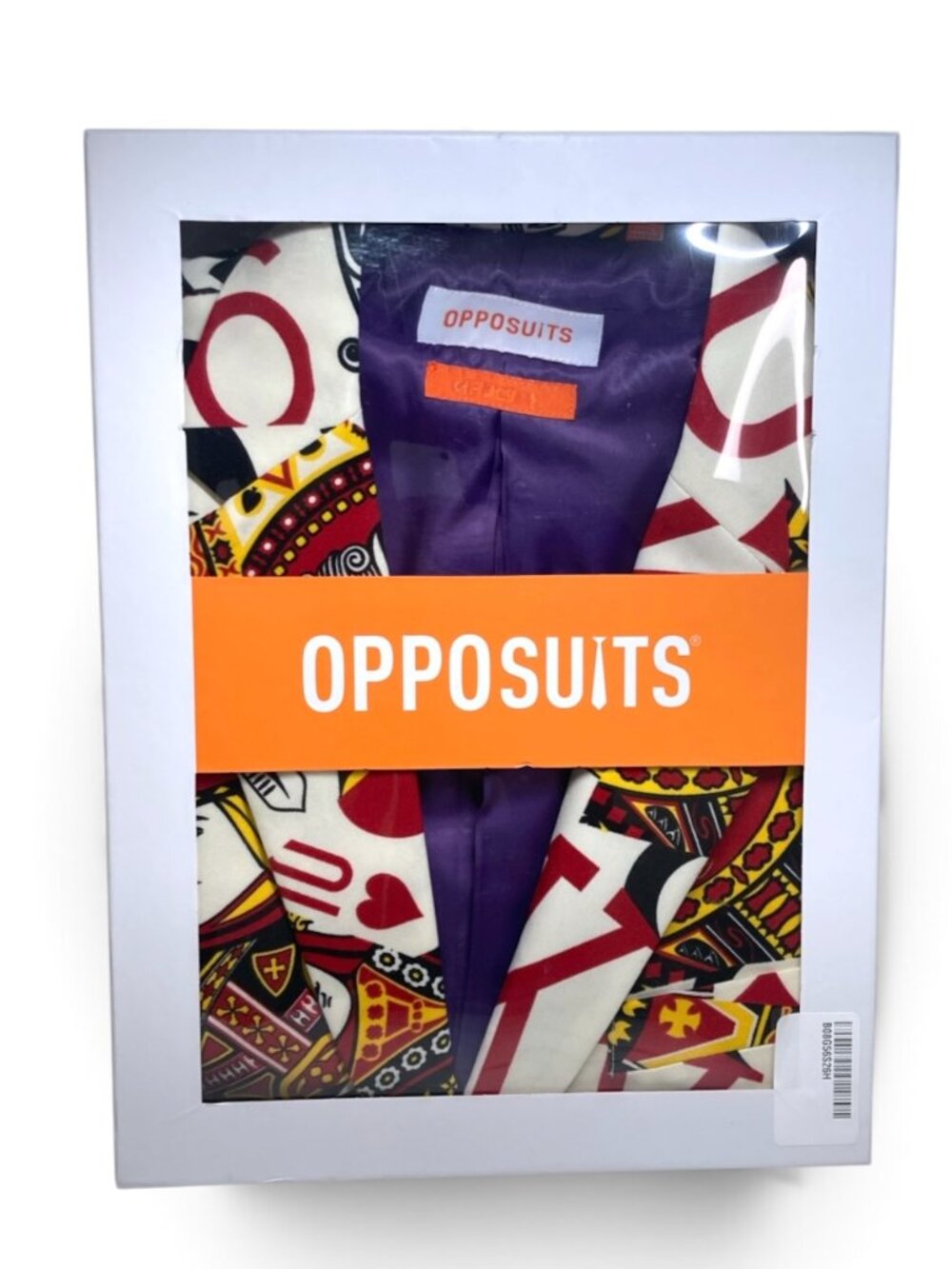 Opposuits Poker Night Jacket King of Clubs Casino Party Halloween Card Blazer 44